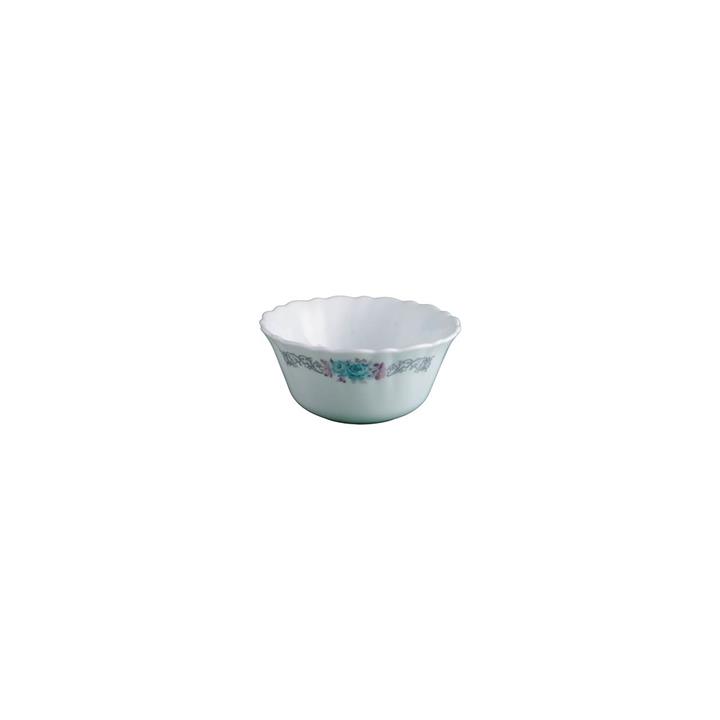 پیاله ماست خوری 720 پارس اپال طرح نلی آبی - کد 180B